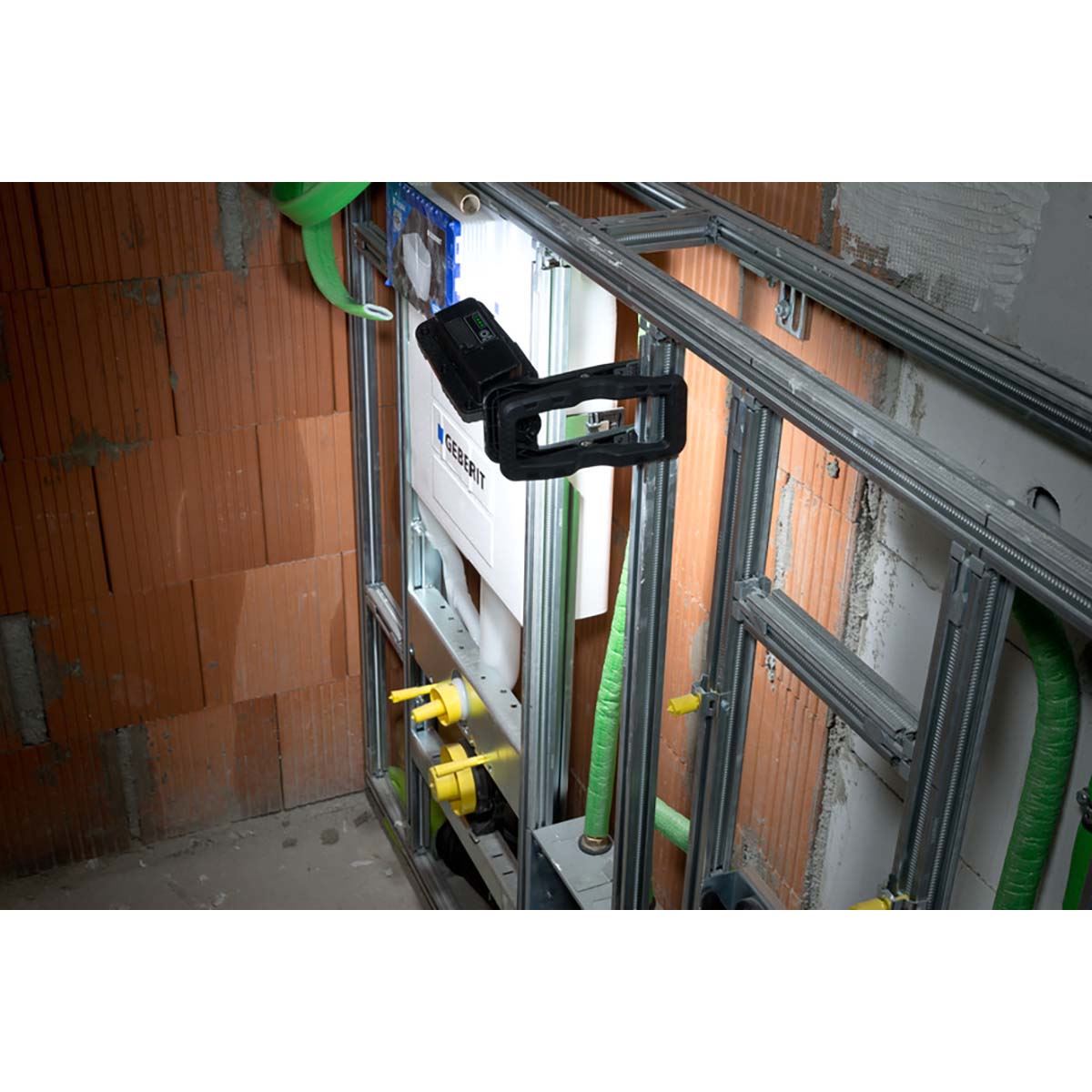Brennenstuhl Clampable LED work light 1050 MA (battery LED work light 10W, 950lm, IP65, 12h burn time, Engineered in Germany)