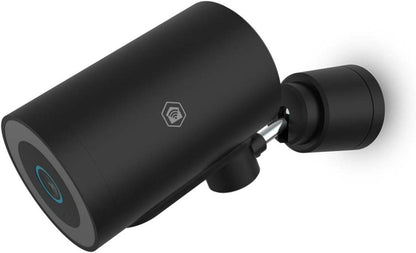 Nedis SmartLife Outdoor Camera | Wi-Fi | Spotlight | 4K / 3840x2160 | IP65 | Cloud Storage (optional) / microSD (not included) / Onvif | 5 V DC | With motion sensor | Night vision | Black