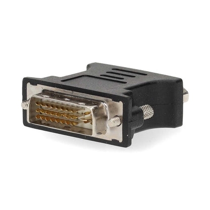 Nedis DVI Adapter | DVI-I 24+5-Pin Male | VGA Female | Nickel Plated | Straight | PVC | Black | Box