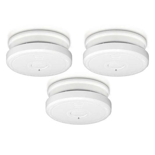 Alecto SA20 3X | SA20 Smoke detector with Hush Button | >85 dB | Battery Powered | EN14604:2005/AC:2008 | White |3 Pack