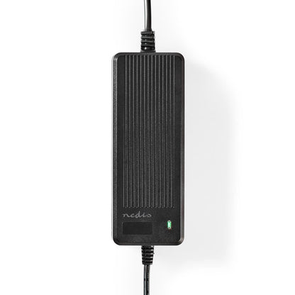 Nedis Universal EU AC Power Adapter | 60 W | 6 - 16 V DC | 1.10 m | 5.0 - 5.2 A | 8 plug(s) | Black