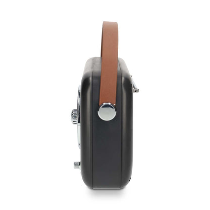 Nedis RDFM2600BK | FM Radio | Portable Design | Bluetooth® / FM | Accu Powered / USB Powered | Analogue | 10 W | Bluetooth® | Black