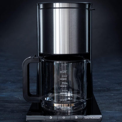 Gastronoma 18100003 | Coffee Maker 1050w | 1.5L | Black / Stainless Steel