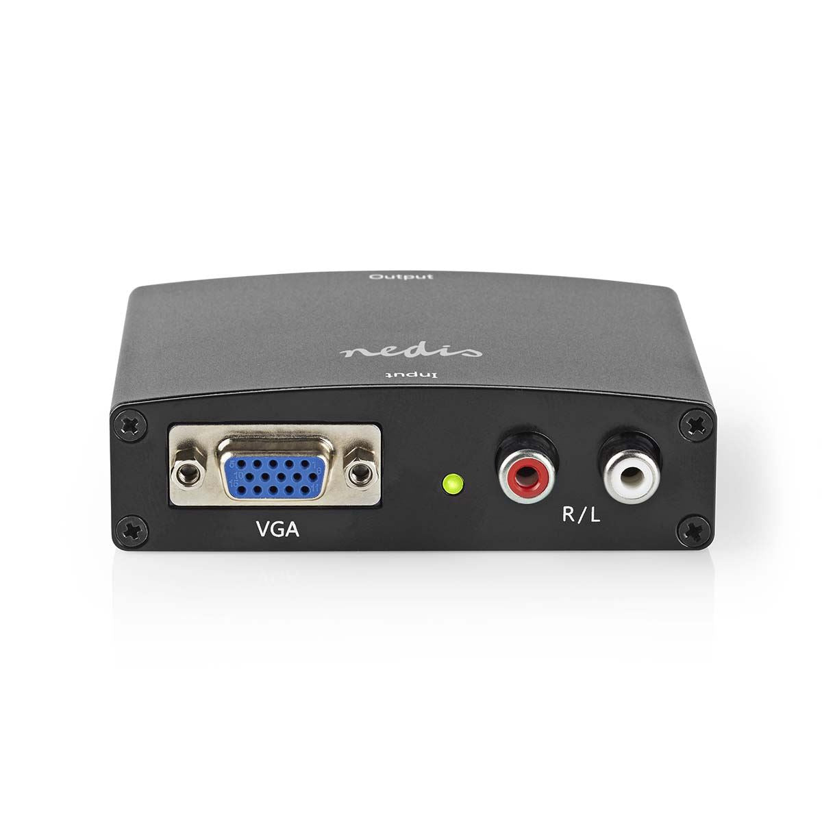 Nedis VCON3454AT | HDMI™ Converter | VGA Female / 2x RCA Male | HDMI™ Output | 1-way | 1080p | 1.65 Gbps | Aluminium | Anthracite