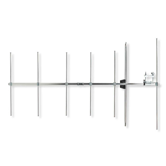 Nedis Outdoor Antenna | VHF | Reception range: ≥50 km | Gain: 13 dB | 75 Ohm | Antenna length: 1348 mm | Aluminium