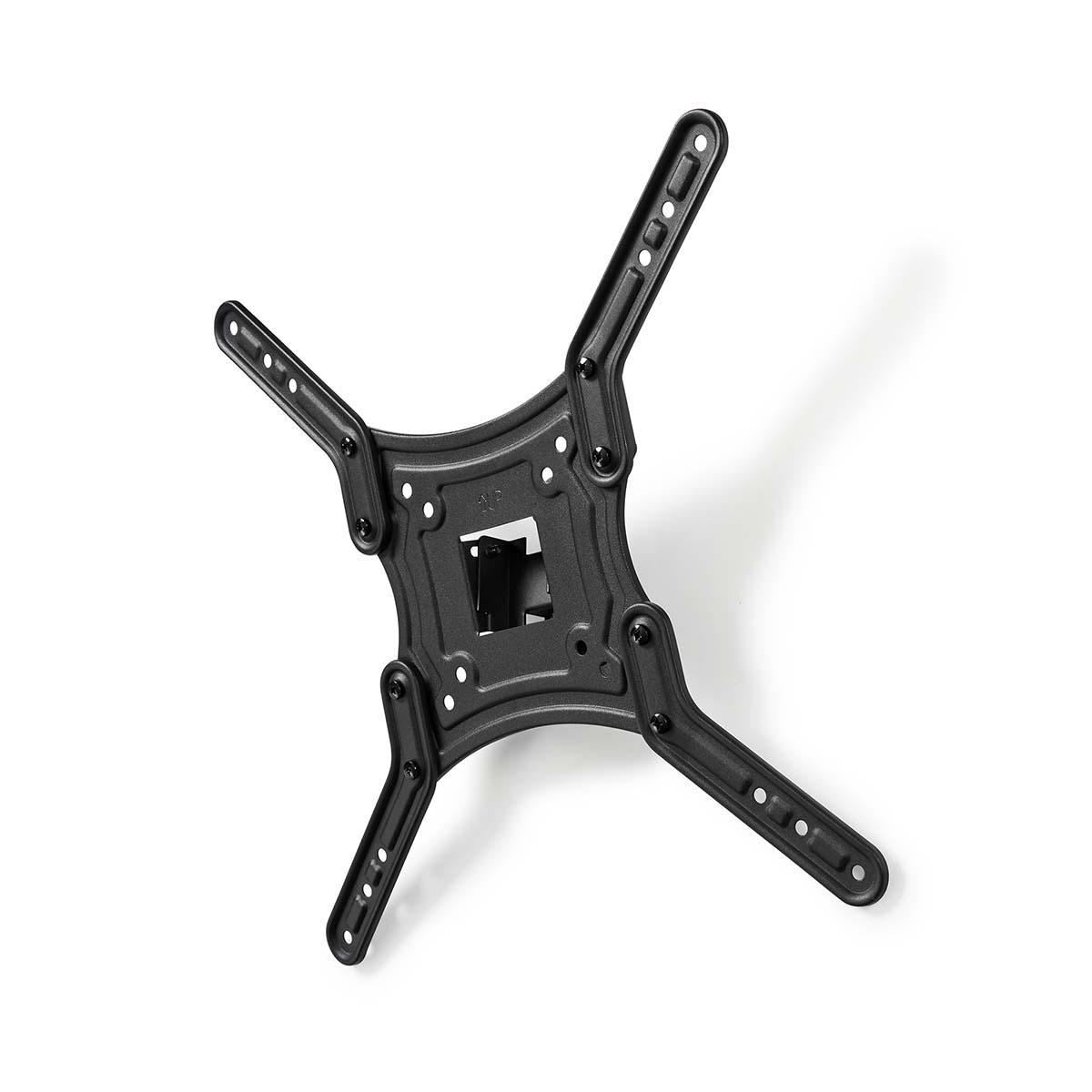 Nedis Full Motion TV Wall Mount | 23 - 55 " | Maximum supported screen weight: 30 kg | Tiltable | Rotatable | Minimum wall distance: 67 mm | Maximum wall distance: 67 mm | 1 Pivot point(s) | ABS / Steel | Black