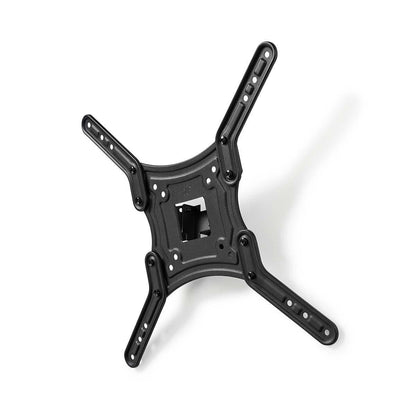 Nedis Full Motion TV Wall Mount | 23 - 55 " | Maximum supported screen weight: 30 kg | Tiltable | Rotatable | Minimum wall distance: 67 mm | Maximum wall distance: 67 mm | 1 Pivot point(s) | ABS / Steel | Black