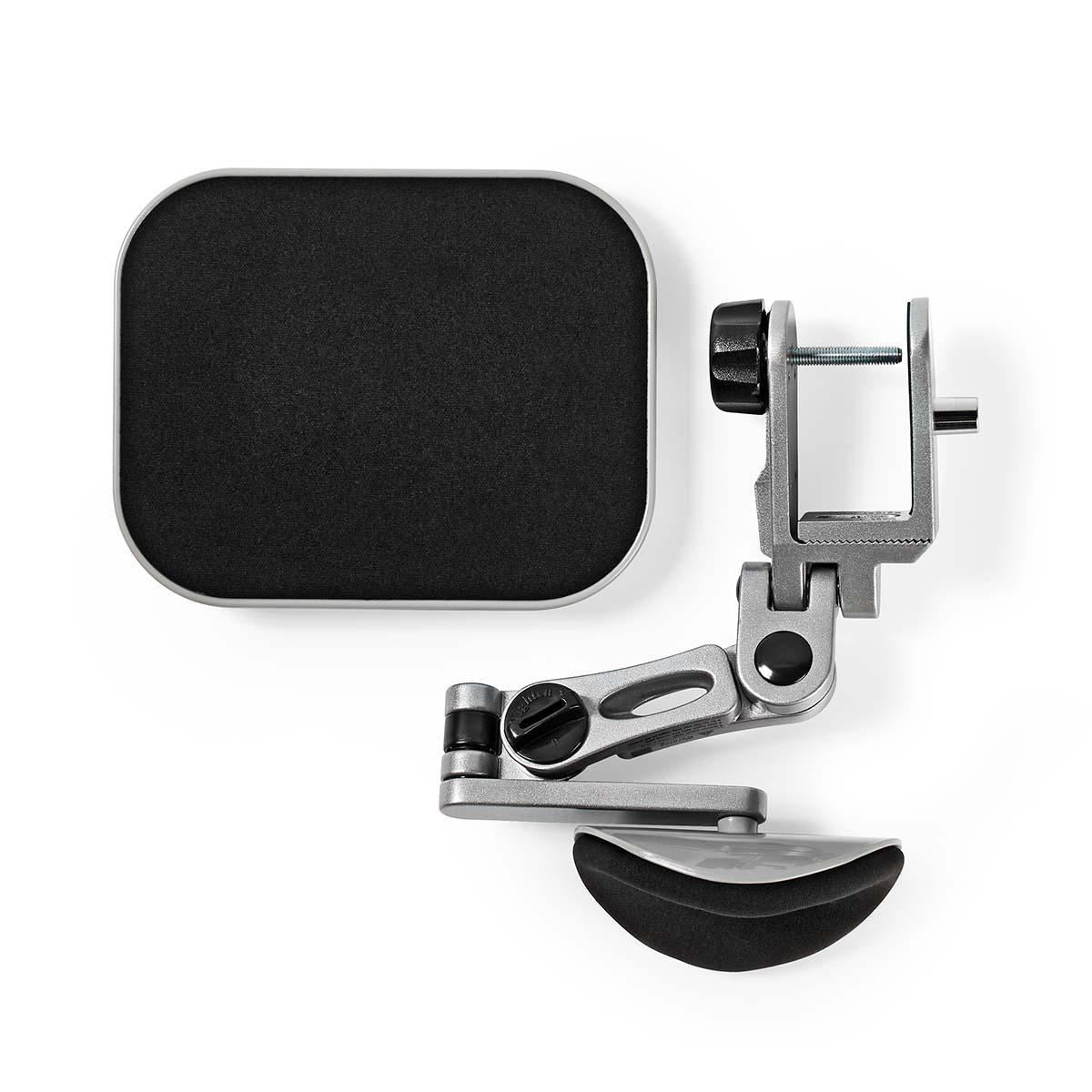 Nedis Armrest | Number of pivot points: 3 Pivot point(s) | Forearm pad length: 150 | Max. carrying capacity: 5 kg | Swivel angle: 90 ° | With mouse platform
