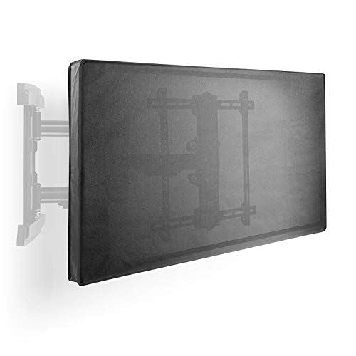 Nedis Outdoor TV Screen Cover | Screen size: 55 - 58 " | Supreme Quality Oxford | Black