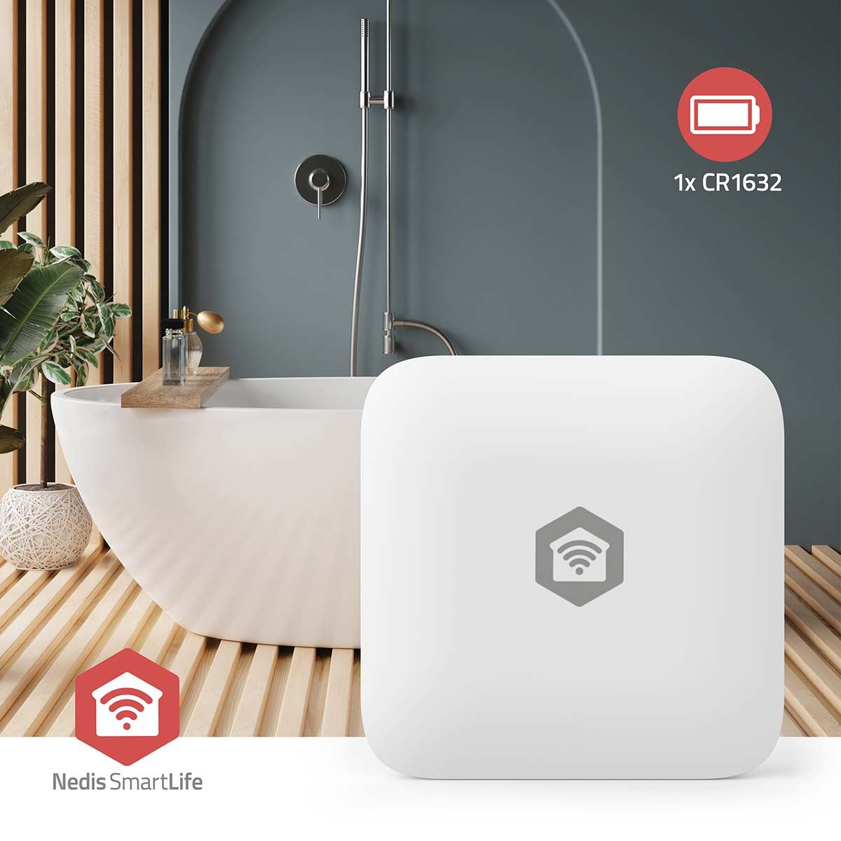 Nedis SmartLife Climate Sensor | Zigbee 3.0 | Battery Powered | Android™ / IOS | White