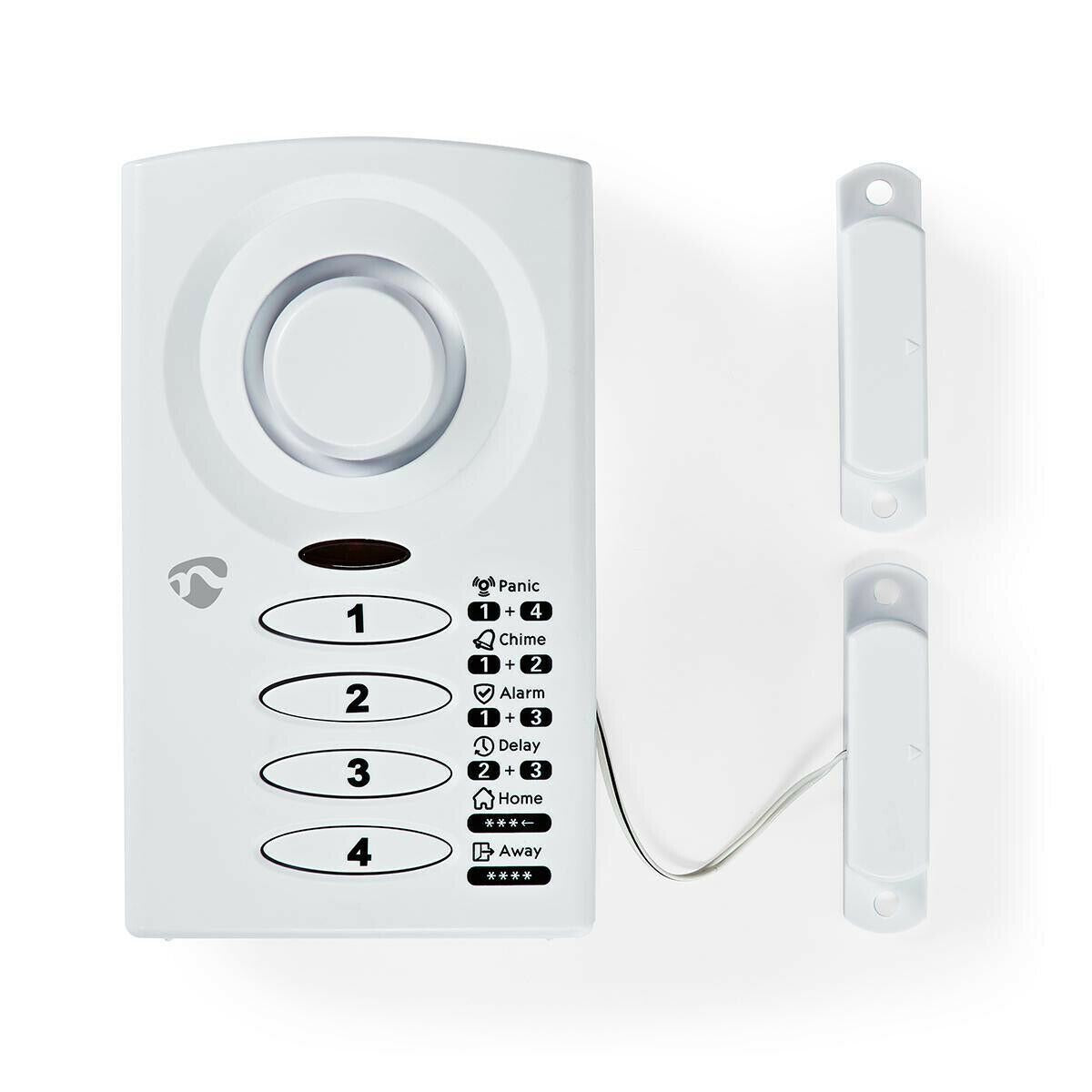 Nedis Door Entry Alarm | Battery Powered | 3x AAA/LR03 | 85 dB | White