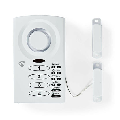 Nedis Door Entry Alarm | Battery Powered | 3x AAA/LR03 | 85 dB | White
