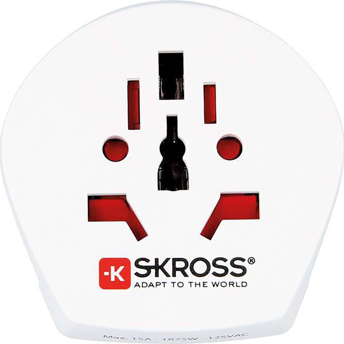 Skross SKross | Travel Adapter World-to-USA Earthed