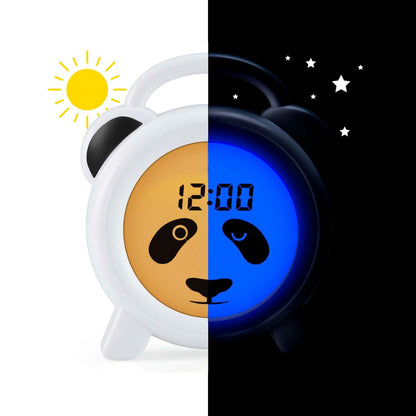 Alecto BC100PANDA | Sleep Trainer & Night Lamp Light / Alarm Clock - Panda