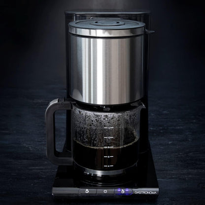 Gastronoma 18100003 | Coffee Maker 1050w | 1.5L | Black / Stainless Steel