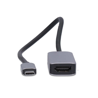 Nedis USB-C™ Adapter | USB 3.2 Gen 1 | USB-C™ Male | HDMI™ Output | 8K@60Hz | 0.20 m | Round | Nickel Plated | PVC | Black | Box
