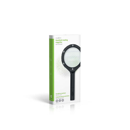 Nedis Handheld Magnifiers | Lens strength: 4 Diopter | 10000 K | 0.05 W | 9 lm | Black