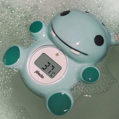 Alecto Bath thermometer and room thermometer hippopotamus