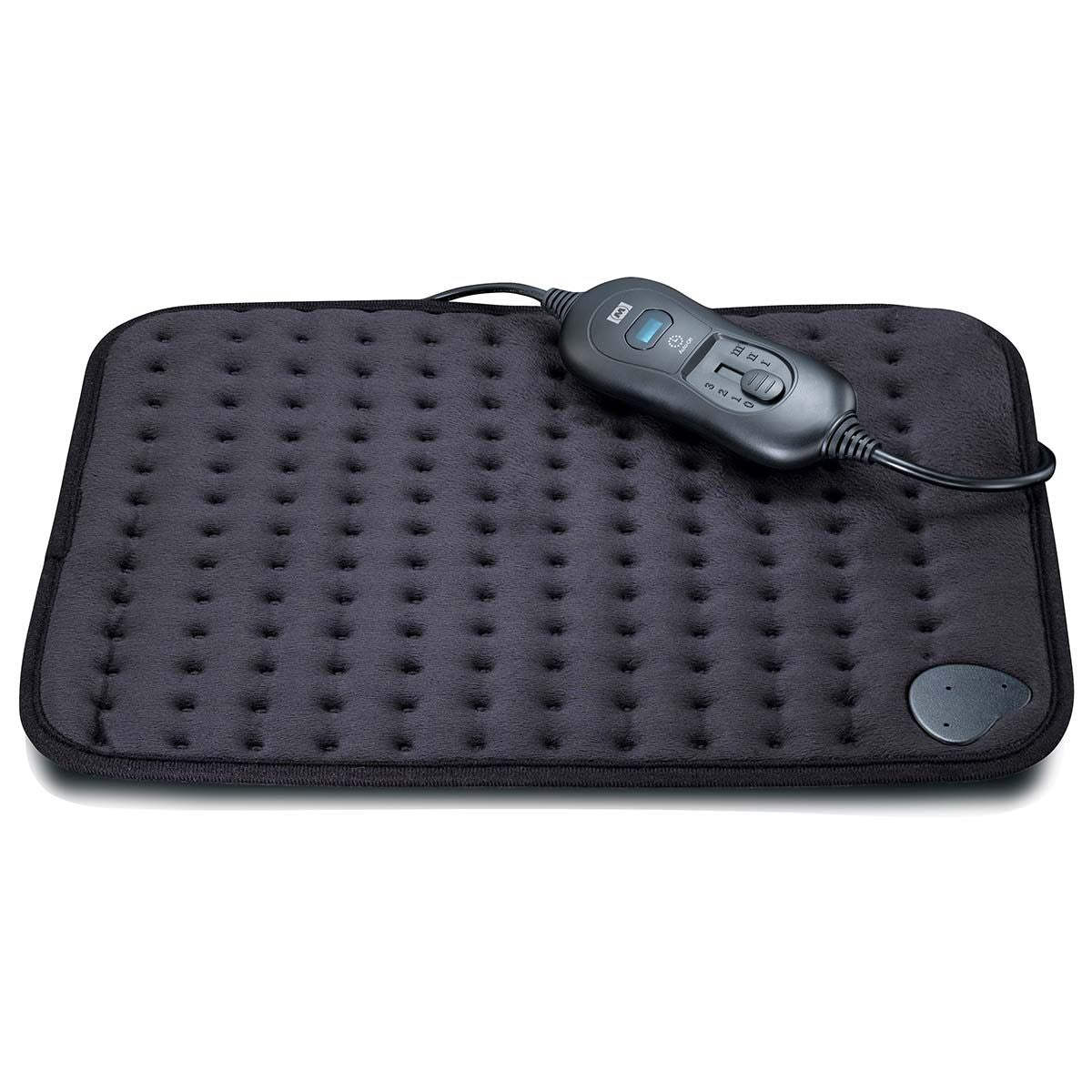 MELISSA Heating Pad 3 Heat Settings | 40 x 30 cm | Overheating protection | Washable | Black