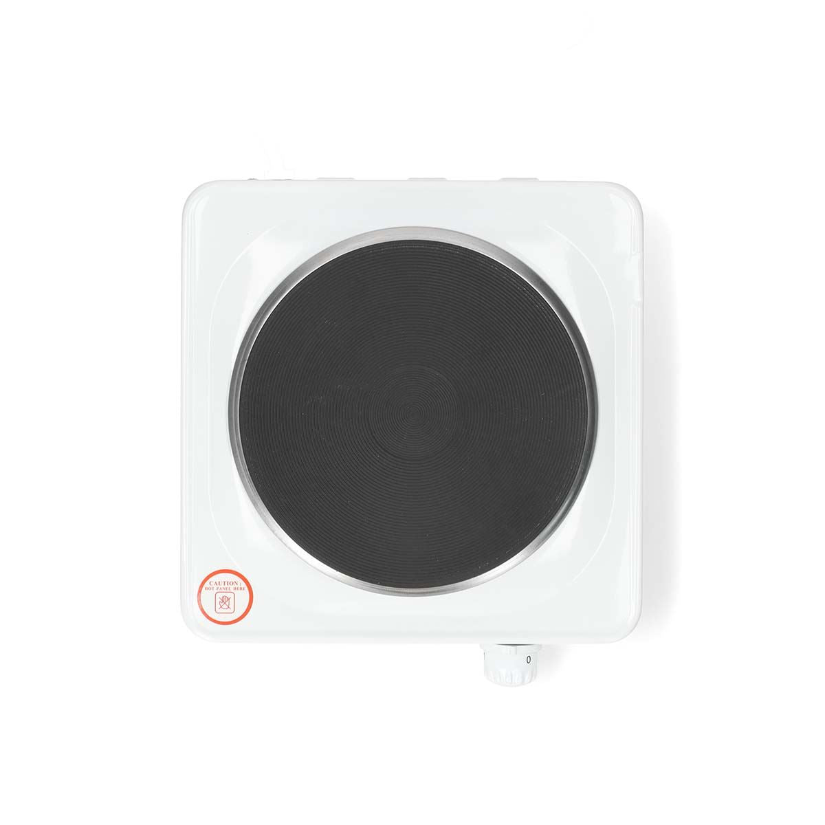 MELISSA 16350028 | Electric Hot Plate | 1500 W | Ø 18.5 cm | 6 Heat settings | Non-slip feet | White