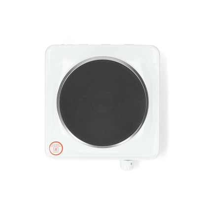 MELISSA 16350028 | Electric Hot Plate | 1500 W | Ø 18.5 cm | 6 Heat settings | Non-slip feet | White