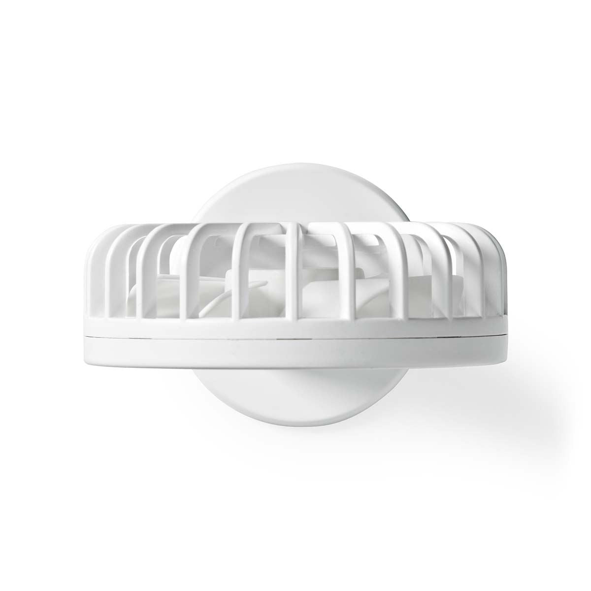 Nedis FNHH1WT | Hand / Desk Fan | Battery Powered 60 mm | 2-Speed Settings | White
