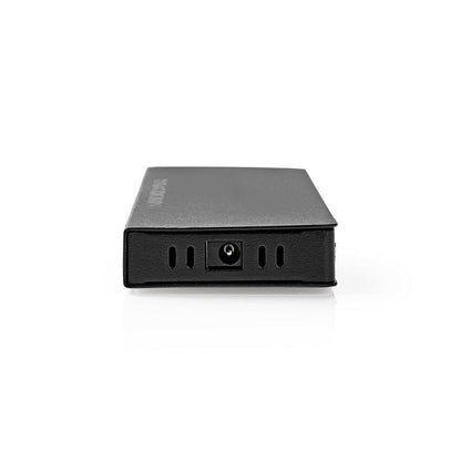 Nedis HDMI™ Splitter | 8 port(s) | HDMI™ Input | 8x HDMI™ Output | 4K@60Hz | 18 Gbps | Metal | Anthracite