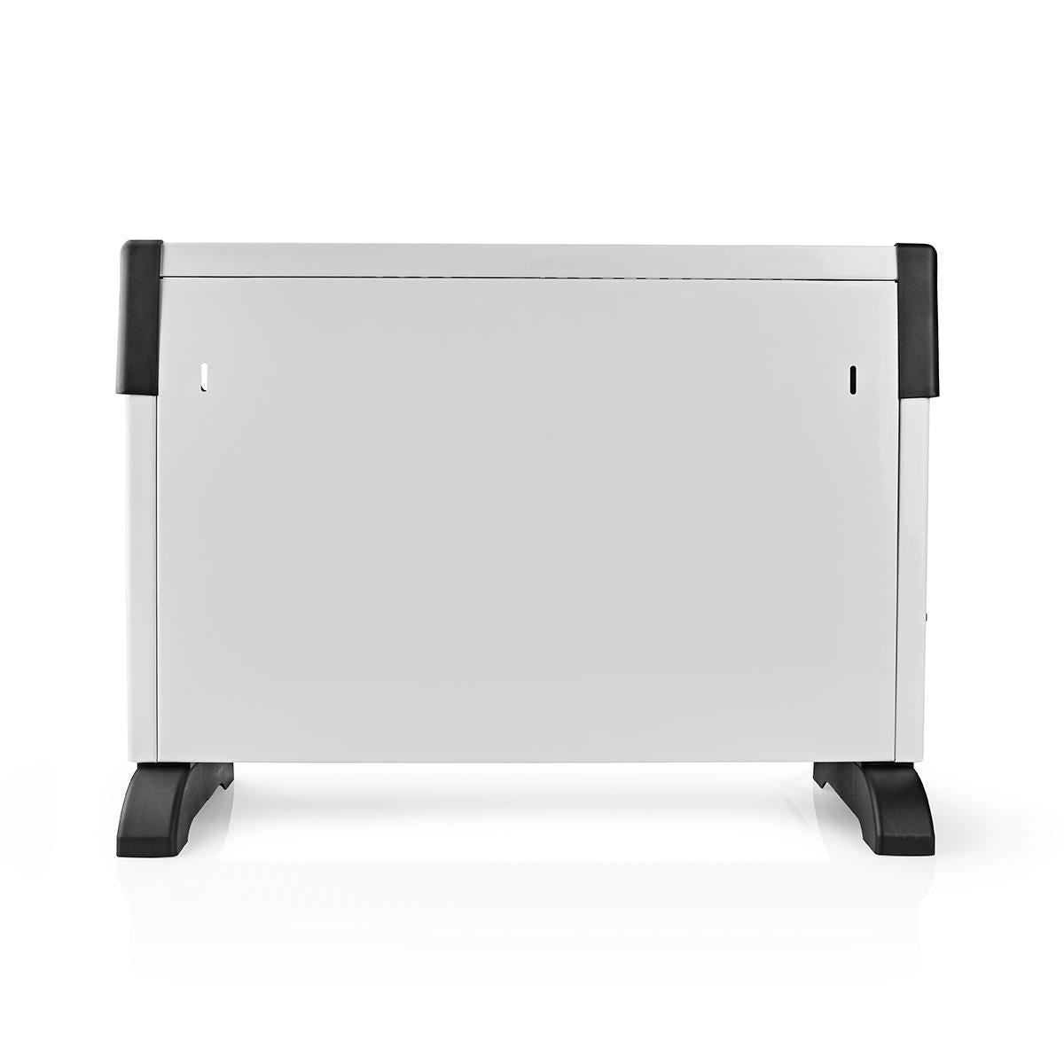 Nedis Convection Heater | 2000 W | 3 Heat Settings | Adjustable thermostat | Fall over protection | Integrated handle(s) | White