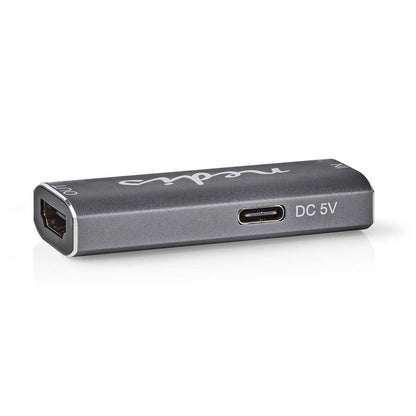 Nedis HDMI™ Repeater | 25.0 m | 8K@60Hz | 48 Gbps | Aluminium | Anthracite