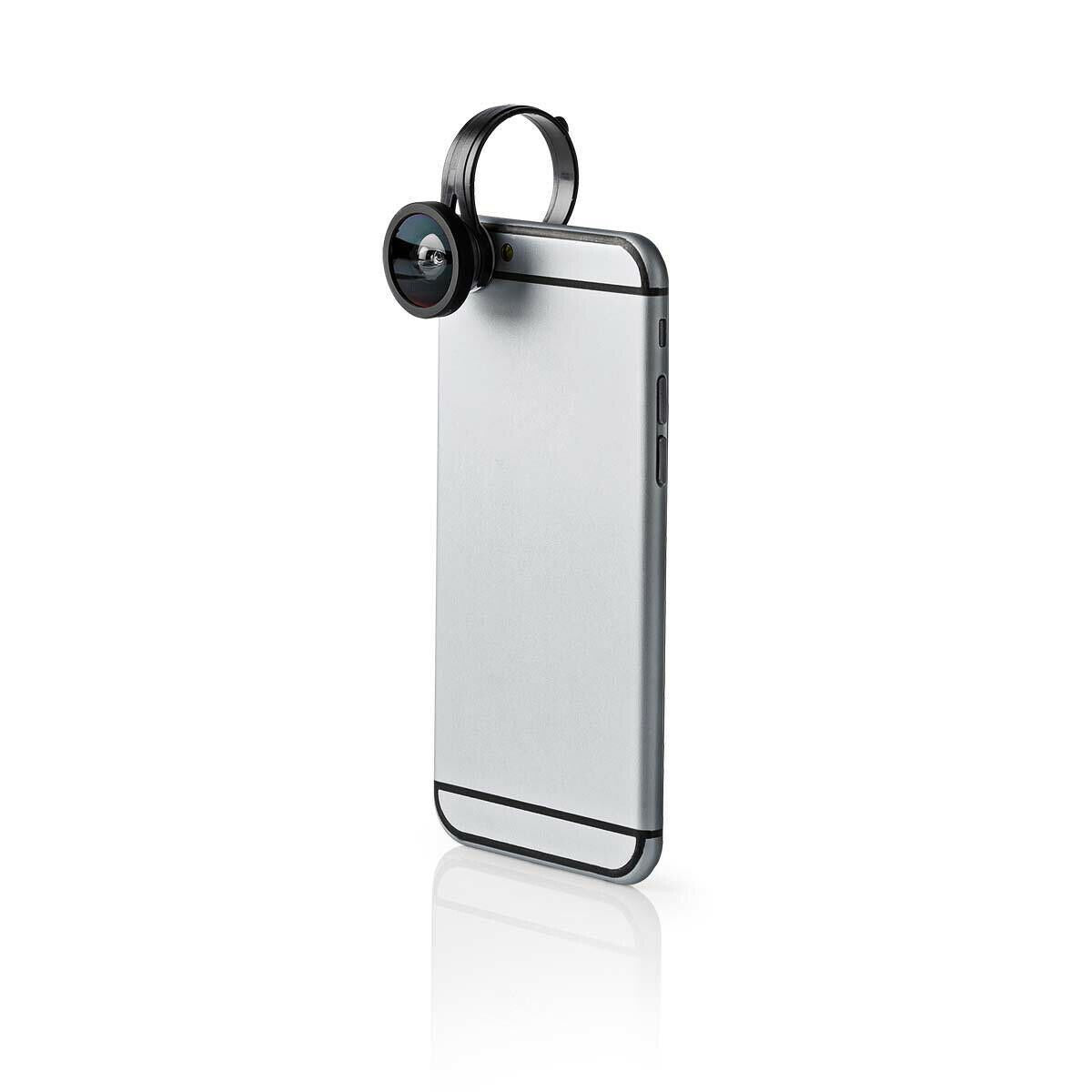 Nedis Camera Lens Kit | Used for: Smartphone / Tablet | 3-in-1 | Lens type: Fish Eye / Macro / Wide Angle | Screw and Plug
