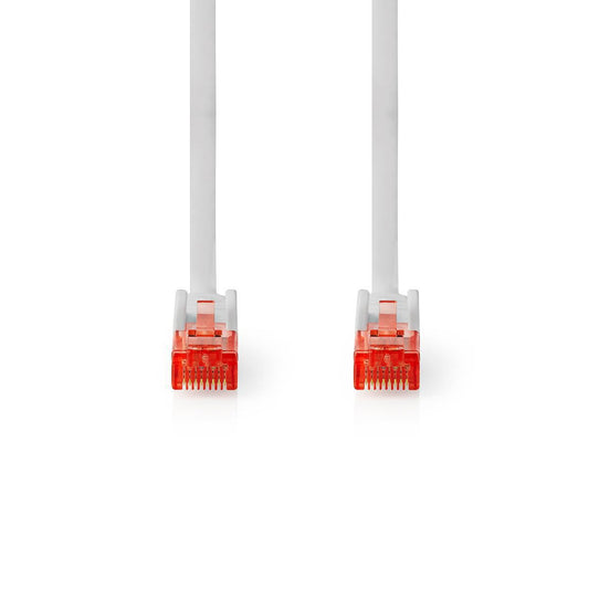 Nedis CAT6 Network Cable | RJ45 Male | RJ45 Male | U/UTP | 30.0 m | Round | PVC | White | Polybag