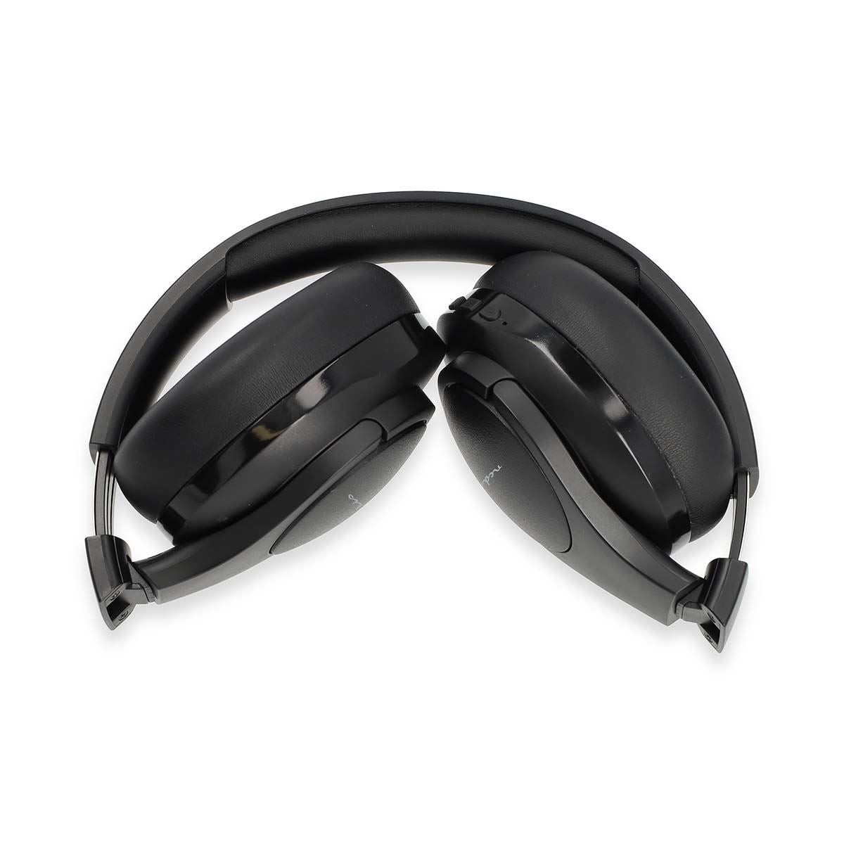 Nedis Wireless Over-Ear Headphones | Maximum battery play time: 28 hrs | Built-in microphone | Press Control | Hybrid (ENC + ANC) | Voice control support | Volume control | Black
