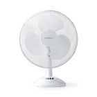 Nedis Table Fan | Mains Powered | Diameter: 400 mm | 45 W | Oscillation | 3-Speed | White