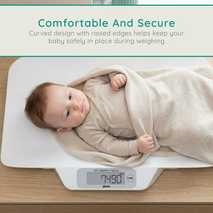Alecto BC-30 | Digital Baby Weighing Scales, Personal Scale - Up to 20 kg with Carry Case