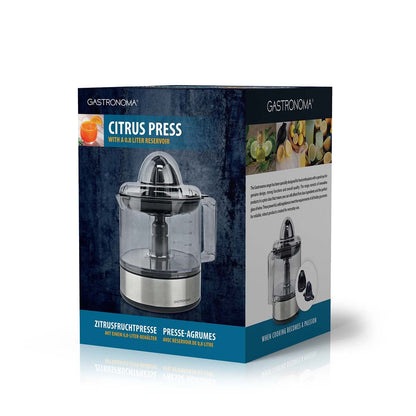 Gastronoma 18230101 | Citrus Press | 40 W | 0.8 L l Black / Stainless Steel