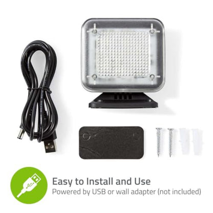 Nedis TV Simulator | USB Powered | Indoor | Black