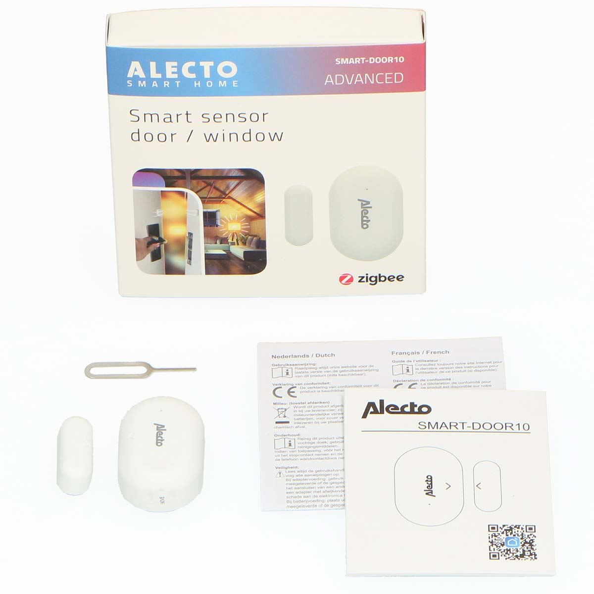 Alecto / Tuya SMART-DOOR10 Smart Zigbee Door/Window contact Sensor