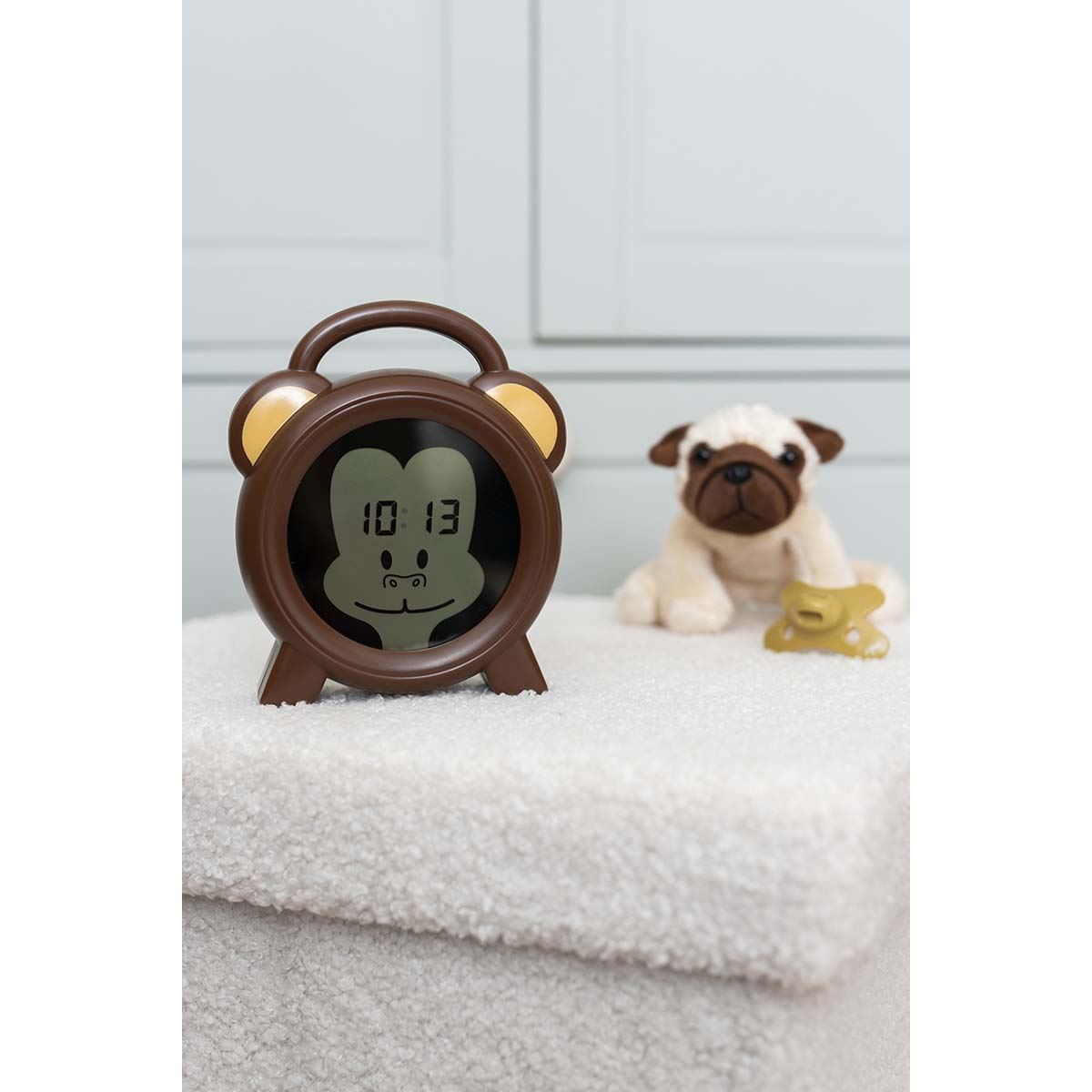 Alecto BC-100 MONKEY | Sleep Trainer & Night Lamp Light / Alarm Clock | Monkey