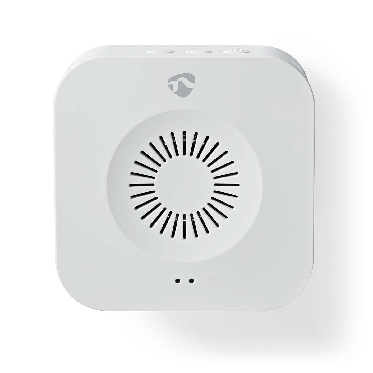 Nedis SmartLife Chime | 433 MHz | Accessory for: WIFICDP10GY / WIFICDP30WT / WIFICDP40CWT | Battery Powered / USB Powered | 4 Sounds | 4.5 V DC / 5 V DC | Adjustable volume | White
