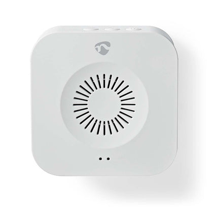 Nedis SmartLife Chime | 433 MHz | Accessory for: WIFICDP10GY / WIFICDP30WT / WIFICDP40CWT | Battery Powered / USB Powered | 4 Sounds | 4.5 V DC / 5 V DC | Adjustable volume | White