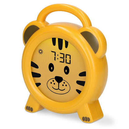 Alecto BC100TIGER | Sleep Trainer & Night Lamp Light / Alarm Clock - Tiger