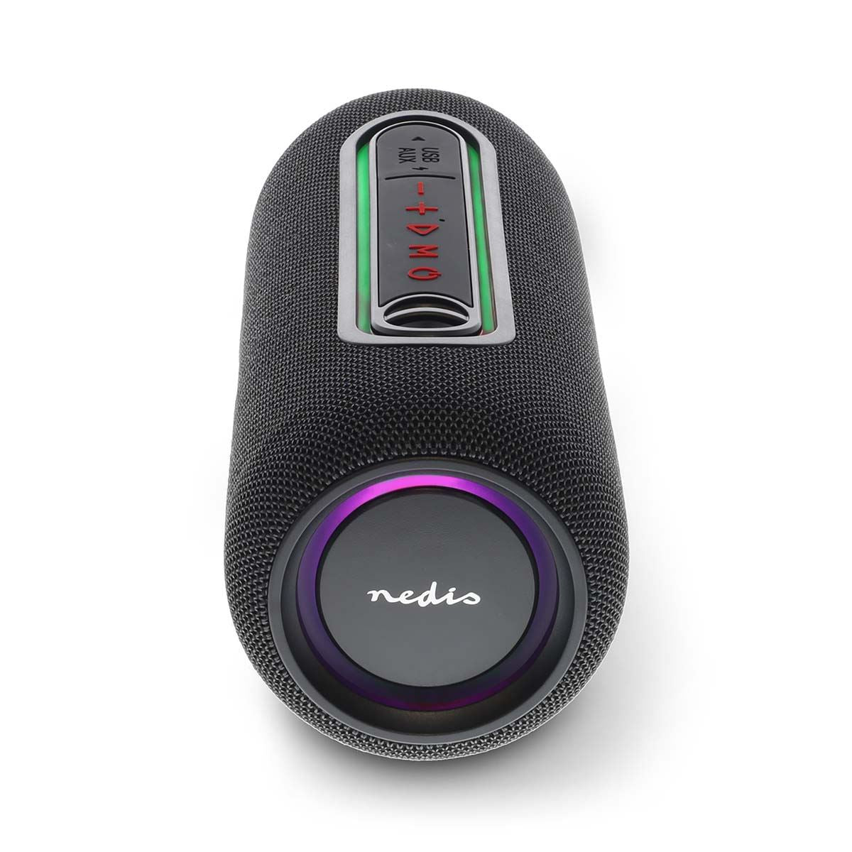 Nedis Bluetooth® Speaker | Maximum battery play time: 4 hrs | Handheld Design | 30 W | Stereo | Built-in microphone | X5 | Linkable | Black