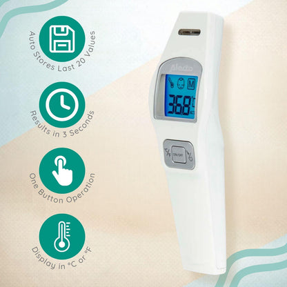 Alecto BC-37 Infrared Forehead Thermometer | White