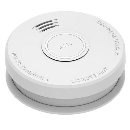 Alecto SD110 Smoke detector with Hush Button | >85 dB | Battery Powered | EN14604:2005/AC:2008 | White |5 Pack
