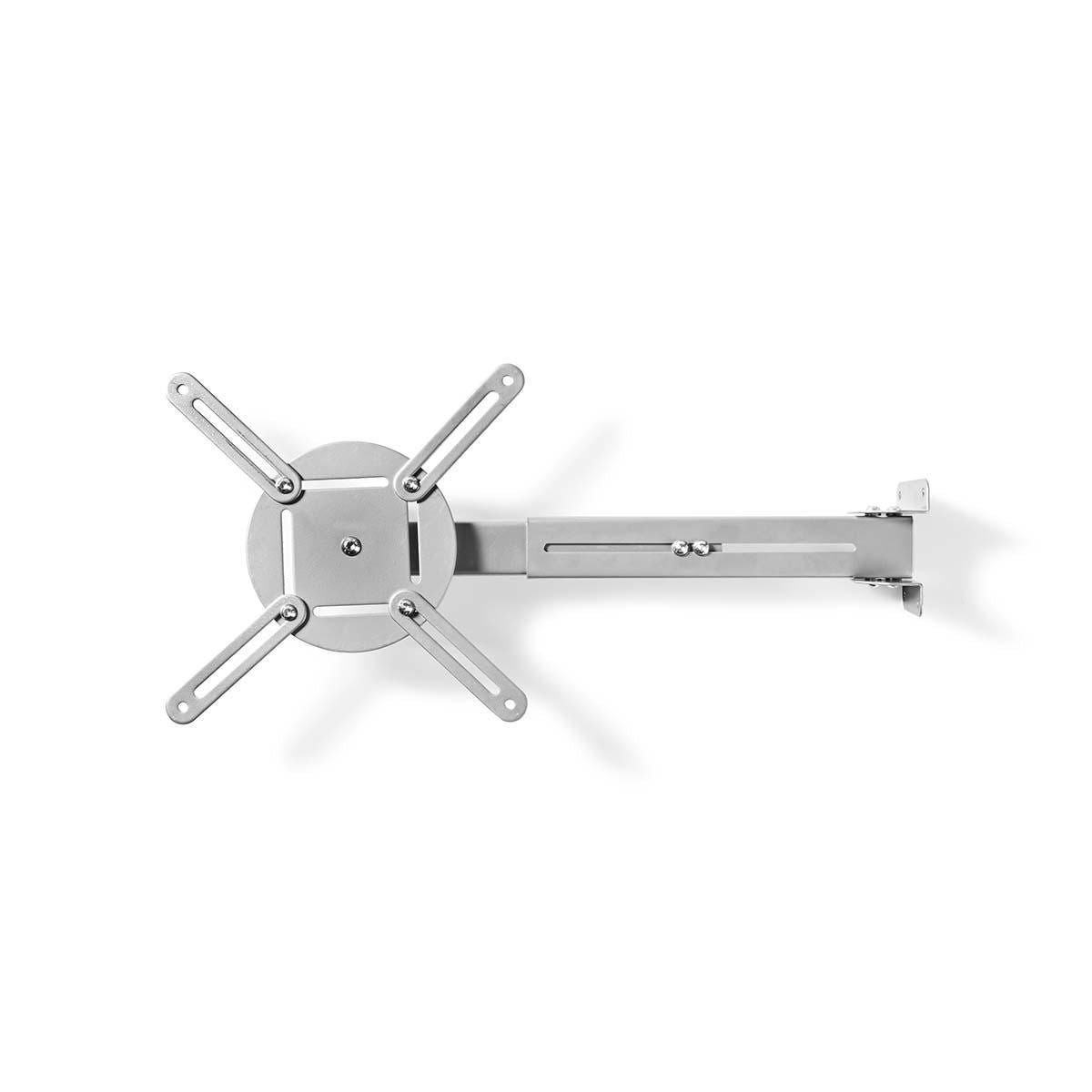 Nedis Projector Mount | Full Motion | 10 kg | Rotatable | Tiltable | Steel | Silver