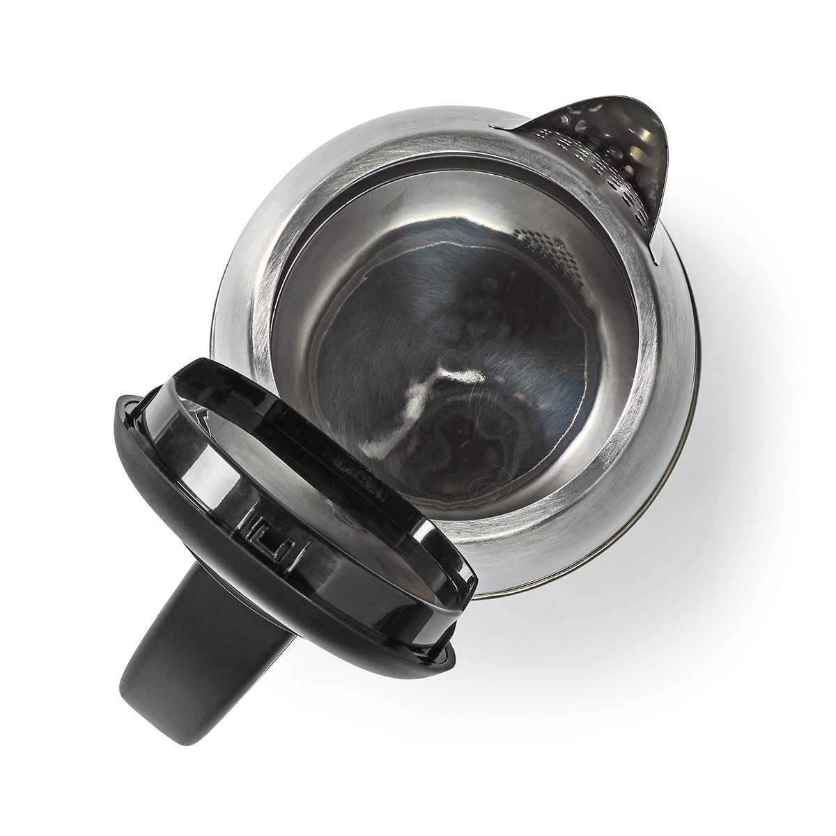 MELISSA Electric Kettle | 1.7 l | 2200 W | Stainless steel | 360° Rotating Base | Concealed Heating Element | Strix® controller | Boil-dry Protection