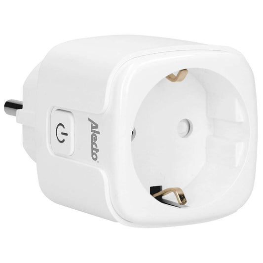 Alecto SMART-PLUG20 Schuko EU Smart Wi-Fi plug with energy monitor 16A 3680W