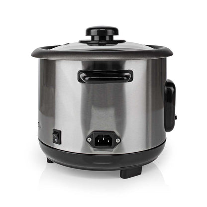 MELISSA Rice Cooker | 1.0 l | 400 W | Non stick coating | Removable bowl | Steamer Basket | Keep-warm function | Auto shut-off