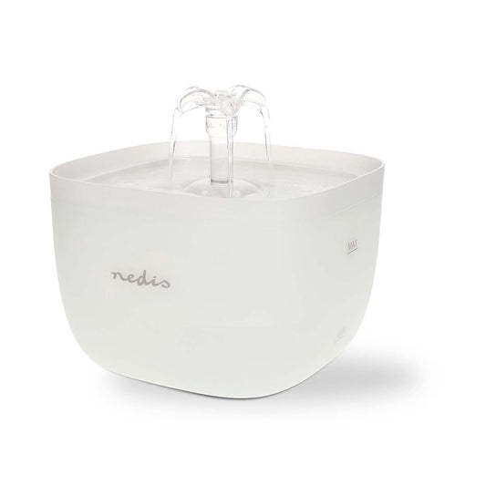 Nedis PETWF21WT | Drinking fountain for cats and dogs | 2.0 l | 40 dB | 1.50 m | Water Fountain | 1 pcs