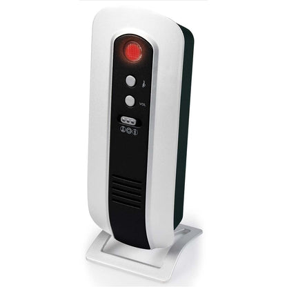 Alecto Wireless Battery Powered Doorbell | 36 Tones | Black / Silver